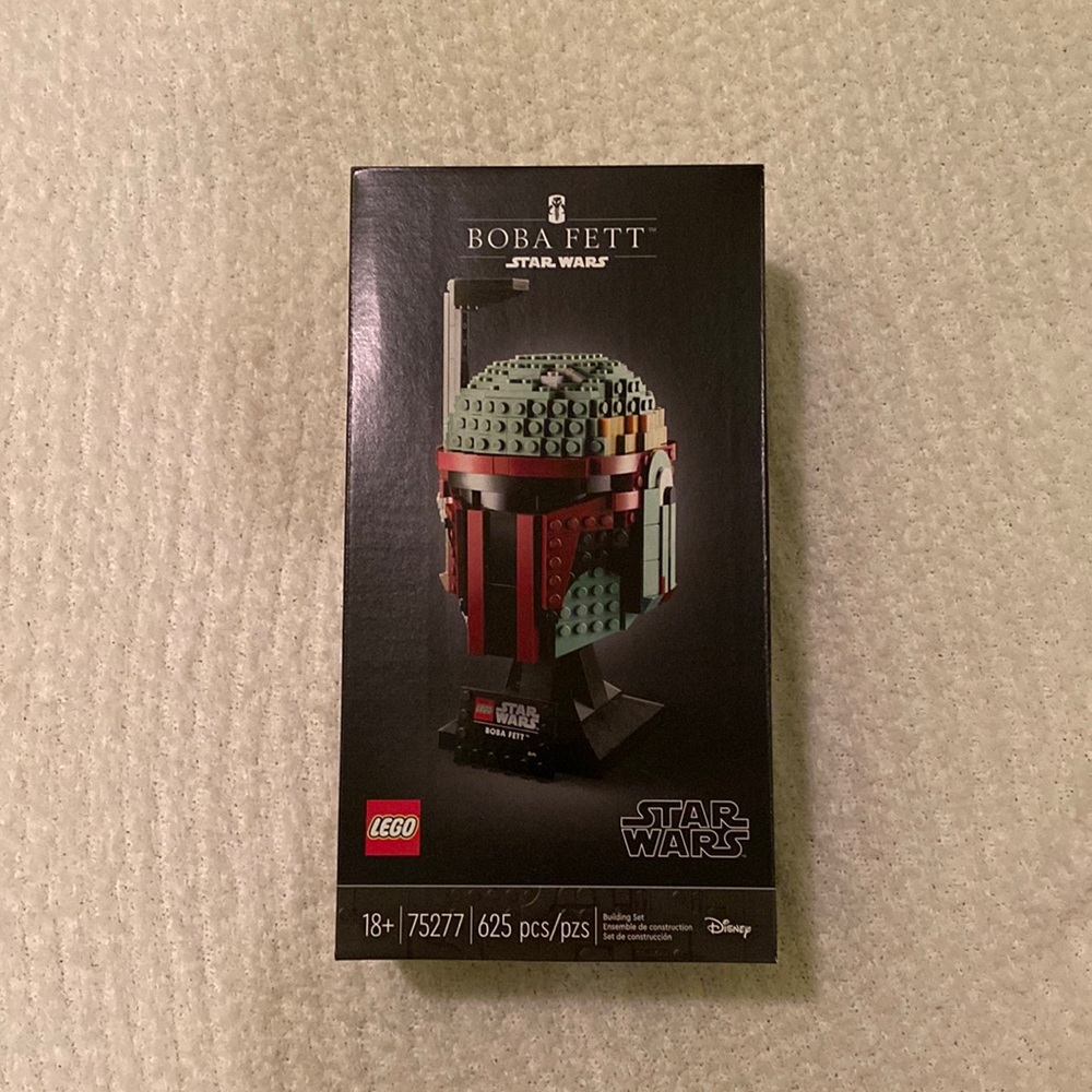 Boba Fett Star Wars Lego Helmet NEW